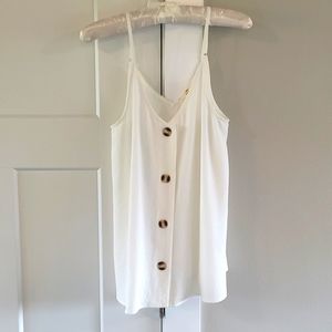 Entro tank top size Small, white